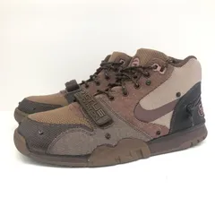 【中古】Travis Scott x Nike Air Trainer 1 SP Archaeo Brown and Rust Pink　DR7515-200　28cm　ナイキ　トラヴィス[66]