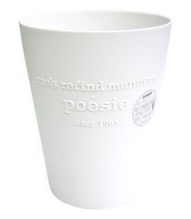 1L WHホワイト 338 ゴミ箱 poesieポエジーダストビン 961
