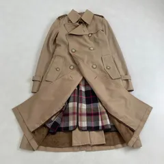 Mackintosh　トレンチコート　ウールライナー付きトレンチコート　ベージュ　チェック 34 S相当のサムネイル