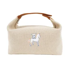 【メルカリ最安】新品 未使用 HERMES ブリッドアブラック GM ナチュラル HERMES ブリッドアブラックGMサイズ♡早い者勝ち HERMES ブリッドア