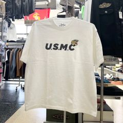 A19470 極美品 シークエル 25SS イーグルアンカースカルロゴT 白L