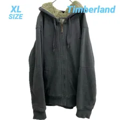 Timberland ティンバーランド 裏ボア ジップアップパーカー スウェットパーカー チャコールグレー メンズ 冬 ゴーゴー古着久喜倉庫店B8965のサムネイル