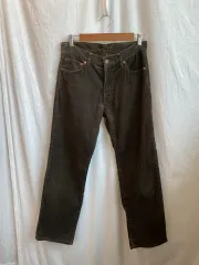 UNIQLO カーキ コーデュロイ パンツ ( 29 )