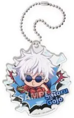 【中古】キーホルダー 五条悟B 「呪術廻戦 懐玉・玉折 ぶちマス! アクリルキーホルダー」
