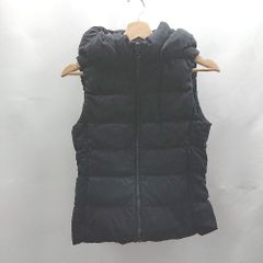 NAUTICA ダウンベスト ジップアップ ブラック系 Mサイズ レディース