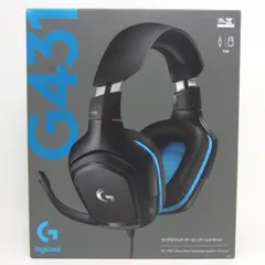 Logicool G431【ほぼ未使用】 楽天市場】Logicool G ゲーミングヘッドセット 有線 G431 7.1ch