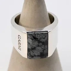 GARNI シルバー クロッケリーリング １９号　19号 GARNI シルバー クロッケリーリング 19号 19号