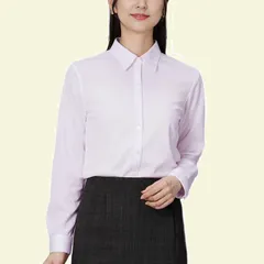 i-shirt 完全ノーアイロン 360°ストレッチ シャツ 洗える 速乾 長袖 ブラウス【アイシャツ】レディース アイシャツ ブラウス きれいめ [アイシャツ] オフィス リクルートレディース