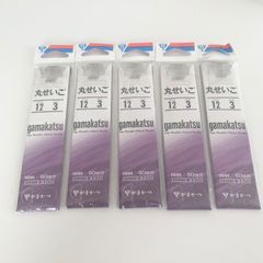 【5点セット】がまかつ gamakatsu 丸せいご サイズ12ハリス3
