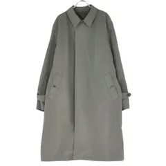 ユナイテッドアローズ UNITED ARROWS コート ステンカラーコート バルマカーンコート 無地 アウター メンズ XL カーキベージュのサムネイル