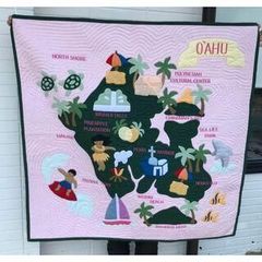 [正規品]限定一枚♡タペストリー♡ハワイアンマップ♡ベビーピンク♡ハワイアン