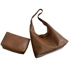 【数量限定】通勤 シンプル 柔らか 軽量 ハンドバッグ 通学 PUレザー ポッチ付き トートバッグ 大容量 レディース ショルダーバッグ Volen