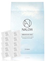新品 NALOW(ナロウ) 入浴剤 バスソルト 炭酸 保湿 (ホワイトリリー 10日分)