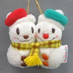 [중고] 봉제 장난감 스노우 스노우 (칩 & 데일) 봉제 장난감 배지 세트 [디즈니 크리스마스 2017] 도쿄 디즈니 리조트 한정