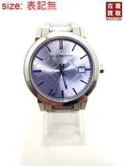 バーバリー BURBERRY Small Check Stamped Bracelet Watch スモールチェックスタンプ ブレスレットウォッチ レディース 表記無 のサムネイル