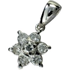 ダイヤモンド 0.31ct ペンダントトップ Pt900プラチナ 1.4g レディース 【中古】【真子質店】【NN】