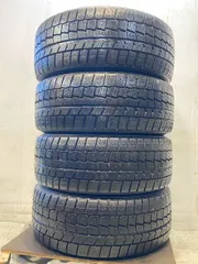 ◆◇中古バリ溝　ダンロップ　215/50R17　2016年製 + 中古BLACK　アルミ　7Jx17　+50　5/100　スタッドレスセット　レガシィ・インプレッサ 2025年最新215&frasl;50r17 4本 タイヤの人気アイテム - メルカリ