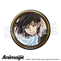 코드기어스 반역의 루루슈 Animage 기라기라캔 배지 vol.2 B 르루슈 신품 정규품 [PROOF]