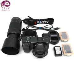SONY ソニー デジタル一眼ミラーレスカメラ α6400 ブラック F3.5-5.6/PZ 16-50 OSS / F4.5-6.3 55-210㎜ OSS レンズ Eマウント 正常動作品 ショット7122枚のサムネイル