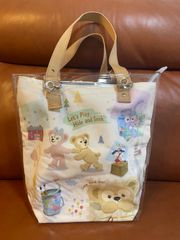 東京ディズニーシー限定　2019春スペシャルグッズ ダッフィー&フレンズ　トートバッグ ダッフィーたちのかくれんぼの専用PVCカバー
