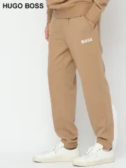 HUGO BOSS (ヒューゴボス) ワンポイントロゴ スウェットパンツ HB50486640 ブランド メンズ 男性 ボトムス (ブラウン)
