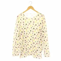 ルシアンペラフィネ LUCIEN PELLAT-FINET × masamenos プリントカットソー Tシャツ 長袖 XXL オフホワイト マルチカラー /ES ■OSのサムネイル