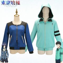 東京喰種 金木研 コスプレ 衣装 パーカー  長袖 フード付き アニメ コスチューム 可愛い 男女兼用 ユニセックス 日常着風 秋冬用 高品質 素材 撮影用 イベント 仮装 コスプレ大会 推し活用 ハロウィン用 文化祭 舞台衣装 プレゼント