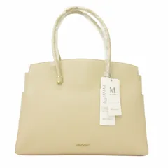 ミッシュマッシュ MISCH MASCH タグ付き トートバッグ ハンドバッグ レザー ベージュ のサムネイル