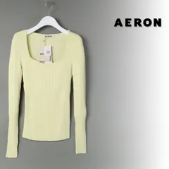 新品 AERON エアロンスクープネック ニットプルオーバー  ニットセーター S -781のサムネイル