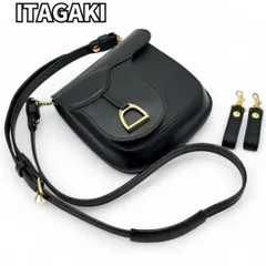 【美品】 ITAGAKI イタガキ ハンドバッグ オールレザー ブラック 黒 セカンドバッグ｜ビジネスバッグ｜鞄いたがき（ITAGAKI）