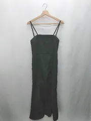 ◇ Θ Aunt Marie's マーメイド ロング ーメイドラインロングキャミワンピース サイズM ブラック レディース E  【1410290071359】のサムネイル