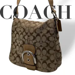 良品 4593 COACH コーチ ソーホー ショルダーバッグ ブラウン