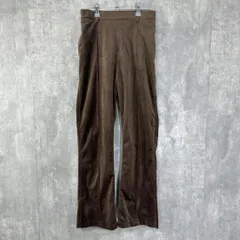 レトロガール RETRO GIRL フリーサイズ フレアパンツ コーデュロイ ブラウン レディース 茶色 ウィメンズ カジュアルパンツ 細身 USED品