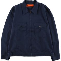 80sディッキーズ オレンジタグ ワークジャケット ネイビー - メルカリ