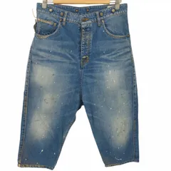 ヴィヴィアンウエストウッド アングロマニア Vivienne Westwood ANGLOMANIA オーブ プリント サルエル ペイント デニム パンツ メンズ  38のサムネイル