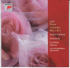 米CD Franz Liszt , Emanuel Ax , Esa Piano Concertos No. 1 & 2 / Sonata In B Minor SK94746 Sony Classical /00110