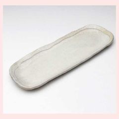 3rd ceramics 長皿 4点セット(L2点・M2点)ピンク ホワイト - メルカリ