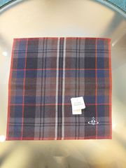 【未使用・新品】【公式正規取扱い】Vivienne Westwood(ヴィヴィアンウエストウッド) KIDDY TARTAN タオルハンカチ ギフト プレゼント チェックハンカチ