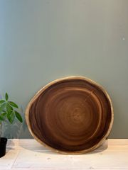 【限定品】一枚板 モンキーポッド 輪切り 天板 無垢材 ローテーブル テーブル 座卓 ちゃぶ台 オイル塗装 国産 耳付き