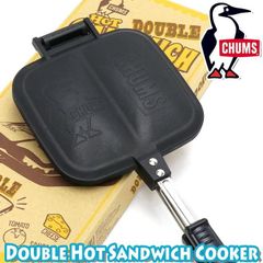 CHUMS チャムス ホットサンドメーカー ホットサンドクッカー 正規品 ホットサンド キャンプ ソロキャン バーベキュー ホットサンドイッチ パーティー アウトドア クッキング かわいい 料理 ブービー 調理 キャンプ用品 おしゃれ 楽しい 直火 アウトドア