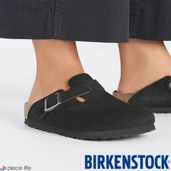 BIRKENSTOCK Boston 41 ヌバックレザー ナロー - メルカリ