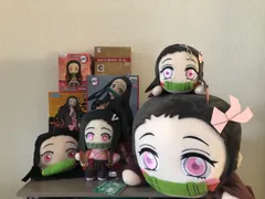鬼滅の刃 禰豆子 フィギュア ぬいぐるみ 8点セット