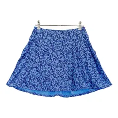 サイズ：S ADIDAS GOLF アディダスゴルフ 2022年 HT1244 インナー付きスカート 総柄 ブルー系 [240101217120]# ゴルフウェア レディース ストスト