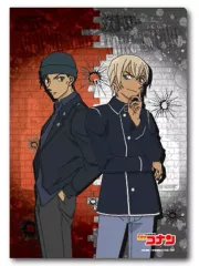 【中古】クリアファイル 赤井＆安室 A4トリッククリアファイル 「名探偵コナン」