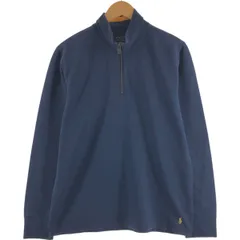 古着 ラルフローレン Ralph Lauren POLO RALPH LAUREN ハーフジップスウェットシャツ トレーナー メンズM相当/eaa489771