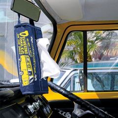 MOON Bus デニム ティッシュカバー ムーンアイズ ティッシュボックス アメリカン雑貨 ガレージ レーシング インテリア ジーンズ