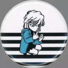 【中古】バッジ・ピンズ 灰原哀 「名探偵コナン 青山剛昌ふるさと館 缶バッジコレクション(白黒背景)」 コナン探偵社 鳥取限定