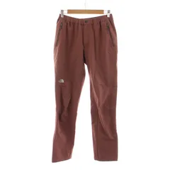 ザノースフェイス THE NORTH FACE アルパインライトパンツ イージー ロゴ プリント L ブラウン NBW32027 /NQ