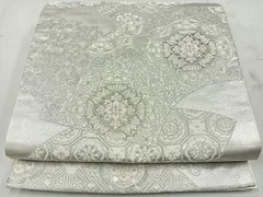 【新品未使用美品❣️】さがら刺繍　六通　正絹袋帯 楽天市場】正絹 袋帯 未使用の通販