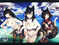 【中古】タペストリー 高雄&愛宕&山城 B2タペストリー 「PS4ソフト アズールレーン クロスウェーブ」 ゲーマーズ購入特典
